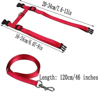 Foto 1 | Foto 1 | Chaleco Antiescape Ajustable Cat Harness Huoguo Rojo - Venta Internacional.