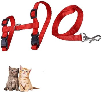 Foto 3 | Foto 3 | Chaleco Antiescape Ajustable Cat Harness Huoguo Rojo - Venta Internacional.