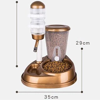 Foto 4 | Foto 4 | Dispensador De Alimentos Con Alimentador Automático Con Fuente De Agua Para Mascotas - Venta Internacional.