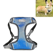 Arnés Para Perros Tuffhound 1619 Ajustable, Talla M 50-73 Cm, Azul - Venta Internacional.