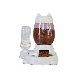 Foto 1 | Foto 1 | Dispensador De Alimentos Huoguo, Alimentador Automático De Agua Y Alimentos Para Mascotas - Venta Internacional.