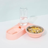 Dispensador Automático De Agua Para Gatos, Fuente Para Beber, Rosa - Venta Internacional.