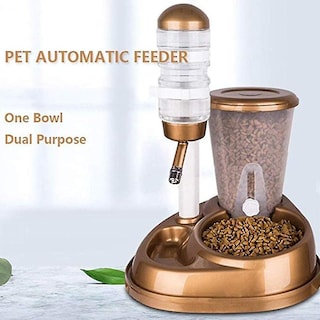 Foto 2 | Foto 2 | Dispensador De Alimentos Huoguo, Alimentador Automático De Doble Uso Para Mascotas - Venta Internacional.