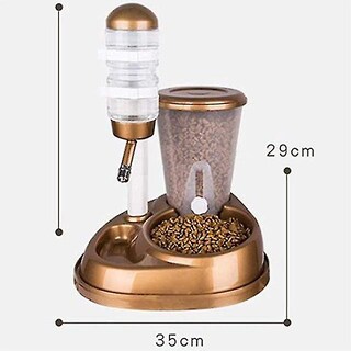Foto 4 | Foto 4 | Dispensador De Alimentos Huoguo, Alimentador Automático De Doble Uso Para Mascotas - Venta Internacional.