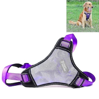 Foto 1 | Foto 1 | Arnés Para Perros, Correa, Collar Y Cinturón Tuffhound 1639, Talla M, Morado - Venta Internacional.