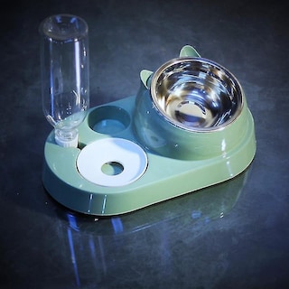 Foto 3 | Foto 3 | Dispensador De Comida Huoguo Dispensador Automático De Agua Con Cuenco Para Gatos - Venta Internacional.