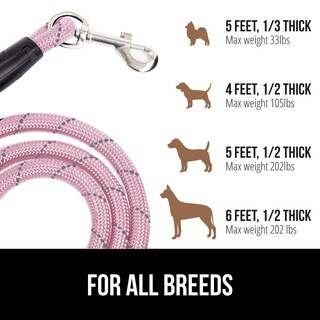 Foto 6 | Foto 6 | Correa Para Perro Gorilla Grip, Resistente, Con Mango Suave, Reflectante - Venta Internacional.