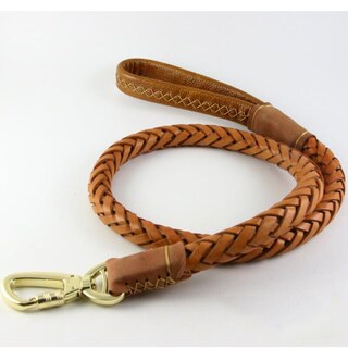 Foto 3 | Foto 3 | Correa De Piel Auténtica Para Perro Hecha A Mano, Gruesa, Extra Ancha, 110 Cm - Venta Internacional.