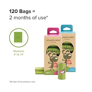 Foto 4 | Foto 4 | Rollos De Recarga Sin Perfume Para Bolsas Para Excrementos De Perro, Con Clasificación Terrestre, 12 - Venta Internacional.