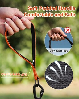 Foto 3 | Foto 3 | Correa Larga Para Perros Training Leash Joytale, 30 Pies, Color Naranja - Venta Internacional.