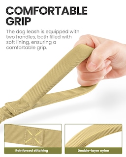 Foto 2 | Foto 2 | Correa Elástica Para Perros Outdoormaster, De Alta Resistencia, Absorción De Impactos - Venta Internacional.