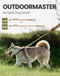 Foto 4 | Foto 4 | Correa Elástica Para Perros Outdoormaster, De Alta Resistencia, Absorción De Impactos - Venta Internacional.