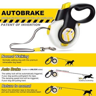 Foto 2 | Foto 2 | Correa Retráctil Para Perros Fida Autobrake De 16 Pies, Resistente, Para Personas Grandes - Venta Internacional.