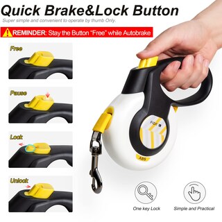 Foto 4 | Foto 4 | Correa Retráctil Para Perros Fida Autobrake De 16 Pies, Resistente, Para Personas Grandes - Venta Internacional.
