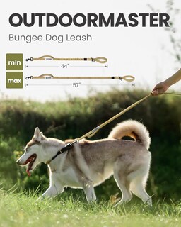 Foto 4 | Foto 4 | Correa Elástica Para Perros Outdoormaster, De Alta Resistencia, Absorción De Impactos - Venta Internacional.
