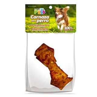 Foto 1 | Foto 1 | Hueso de Carnaza Sabor Tocino 10-13 Cm - 1 Pz - Natural Fancy Pets
