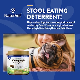 Foto 4 | Foto 4 | Disuasorio Para Comer Heces Naturvet, Coprofagia Para Perros, 130 Masticables - Venta Internacional.