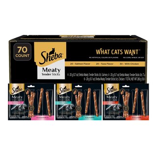 Foto 1 | Foto 1 | Palitos Tiernos Y Carnosos De Sheba De Cat Treats Con Pollo Atún Y Salmón - Venta Internacional.