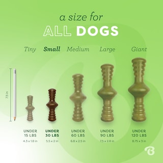 Foto 4 | Foto 4 | Juguete Masticable Para Perros Benebone Zaggler Rolling Para Masticadores Agresivos - Venta Internacional.
