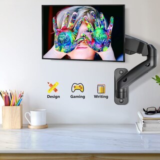 Foto 5 | Foto 5 | Soporte De Pared Para Monitor Wali Gswm001 para 1 Pantalla de Hasta 32 Pulgadas - Venta Internacional