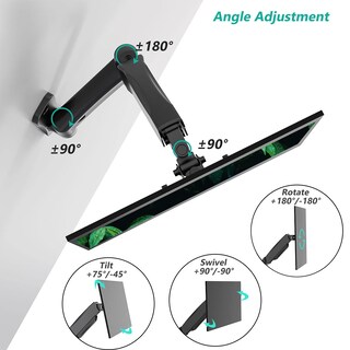 Foto 7 | Foto 7 | Soporte De Pared Para Monitor Wali Gswm001 para 1 Pantalla de Hasta 32 Pulgadas - Venta Internacional