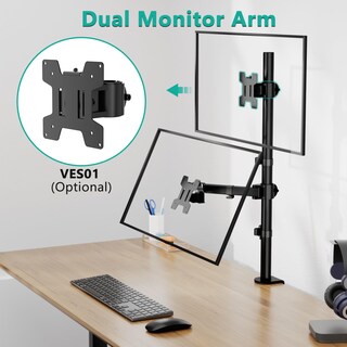 Foto 6 | Foto 6 | Soporte De Brazo Para Monitor Wali M001xl Negro - Venta Internacional
