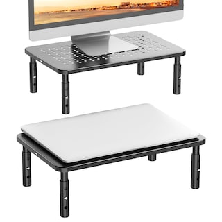 Foto 1 | Foto 1 | Elevadores de Monitor Wali 2 Piezas Negros - Venta Internacional