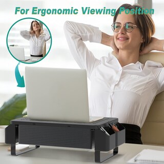 Foto 6 | Foto 6 | Soporte para Monitor Wali STT007 con Almacenamiento y Ventilación - Venta Internacional