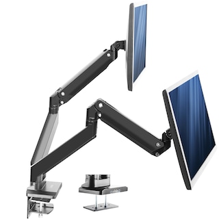 Foto 1 | Foto 1 | Soporte De Doble Monitor Vivo Premium De Aluminio Para 2 X 38 Pulgadas - Venta Internacional.