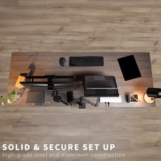 Foto 7 | Foto 7 | Soporte de Escritorio Vivo Black para Monitor y Portátil de 13 a 32 Pulgadas - Venta Internacional