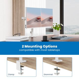 Foto 3 | Foto 3 | Soporte para Doble Monitor Mount-it! para Pantallas De Escritorio De Hasta 32 - Venta Internacional