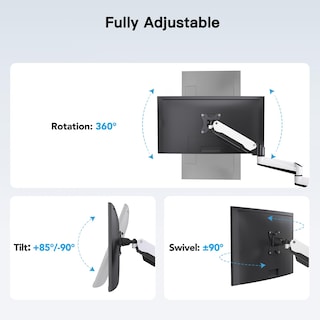 Foto 4 | Foto 4 | Soporte Triple para Monitor Huanuo de 17 a 32 pulgadas-Venta Internacional