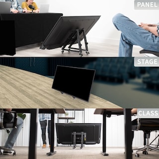 Foto 6 | Foto 6 | Soporte De Tv Vivo Stand-tv01l Para Pantallas Curvas Planas De 32 A 65 Pulgadas - Venta Internacional.