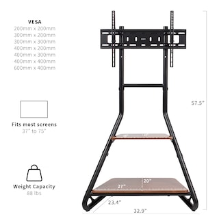 Foto 3 | Foto 3 | Soporte Para Tv Vivo Stand-tv75bh Corner 37-75 Pulgadas Led Lcd Negro - Venta Internacional.