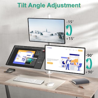Foto 6 | Foto 6 | Soporte Wali Para Tres Monitores, Altura Ajustable Hasta 27 - Venta Internacional.