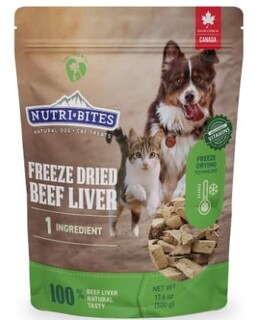 Foto 1 | Foto 1 | Hígado De Ternera Liofilizado Treats Nutribites, 500 G, Para Perros Y Gatos - Venta Internacional.