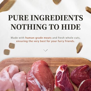 Foto 5 | Foto 5 | Alimento Para Perros Herz Hígado De Pollo Y Pato Secado Al Aire, 1 Kg - Venta Internacional.