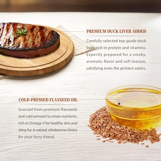 Foto 6 | Foto 6 | Alimento Para Perros Herz Hígado De Pollo Y Pato Secado Al Aire, 1 Kg - Venta Internacional.