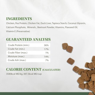 Foto 7 | Foto 7 | Alimento Para Perros Herz Hígado De Pollo Y Pato Secado Al Aire, 1 Kg - Venta Internacional.