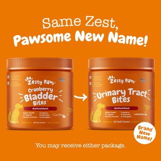 Foto 6 | Foto 6 | Suplemento Zesty Paws Cranberry Bidder Bites Para Perros, 90 G - Venta Internacional.