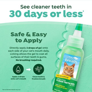 Foto 3 | Foto 3 | Gel De Cuidado Bucal Para Gatos Tropiclean Fresh Breath 56 Ml - Venta Internacional.