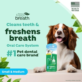 Foto 2 | Foto 2 | Kit De Cuidado Bucal Para Perros Tropiclean Fresh Breath, Cepillo De Dientes Y Pasta - Venta Internacional.