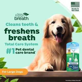 Foto 2 | Foto 2 | Kit De Cuidado Bucal Tropiclean Fresh Breath Para Perros Grandes - Venta Internacional.