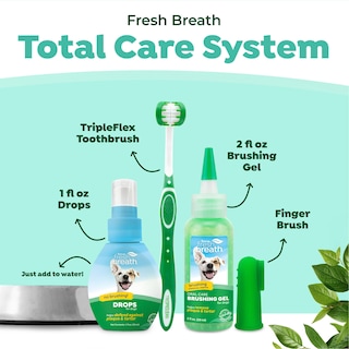 Foto 3 | Foto 3 | Kit De Cuidado Bucal Tropiclean Fresh Breath Para Perros Grandes - Venta Internacional.