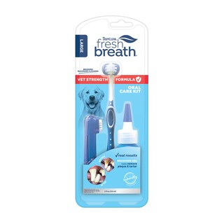 Foto 1 | Foto 1 | Kit De Cuidado Bucal Tropiclean Fresh Breath Para Perros Grandes - Venta Internacional.