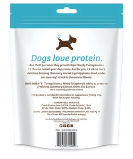 Foto 2 | Foto 2 | Golosinas Para Perros Sojos Simply Turkey Liofilizadas, 120 Ml - Venta Internacional.