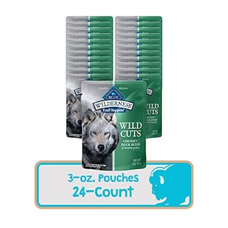 Foto 2 | Foto 2 | Alimento Húmedo Para Perros Blue Buffalo Wilderness Trail Toppers Duck 90 G - Venta Internacional.
