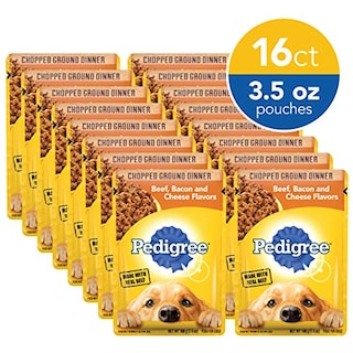 Foto 2 | Foto 2 | Comida Húmeda Para Perros Pedigree, Carne Molida Picada, 100 G X16 - Venta Internacional.