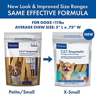 Foto 3 | Foto 3 | Masticables De Higiene Bucal Virbac Cet Enzymatic Para Perros - Venta Internacional.