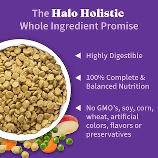 Foto 4 | Foto 4 | Comida Para Perros Halo, Receta Holística A Base De Plantas, Vegana, Bolsa De 4,5 Kg - Venta Internacional.